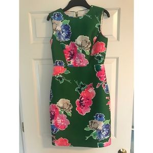 Kade Spade Floral Sheath Cocktail Dress